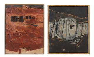 Jaap Wagemaker - (i) Roestrood(ii) Zwart en Grijs