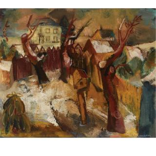 Jaap Wagemaker - \'Uitzicht Vanuit Achterkant, Spoorlaan 42 Bilthoven\' (A View From The Artist\'S House)