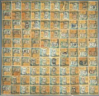 Jac Leirner - Sans titre (Blue phase series)