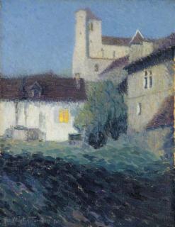 Jac Martin-Ferrieres - Soirée Tombante Sur Saint-Cirq-Lapopie