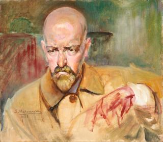 Jacek Malczewski - Self Portrait Sketch unframed