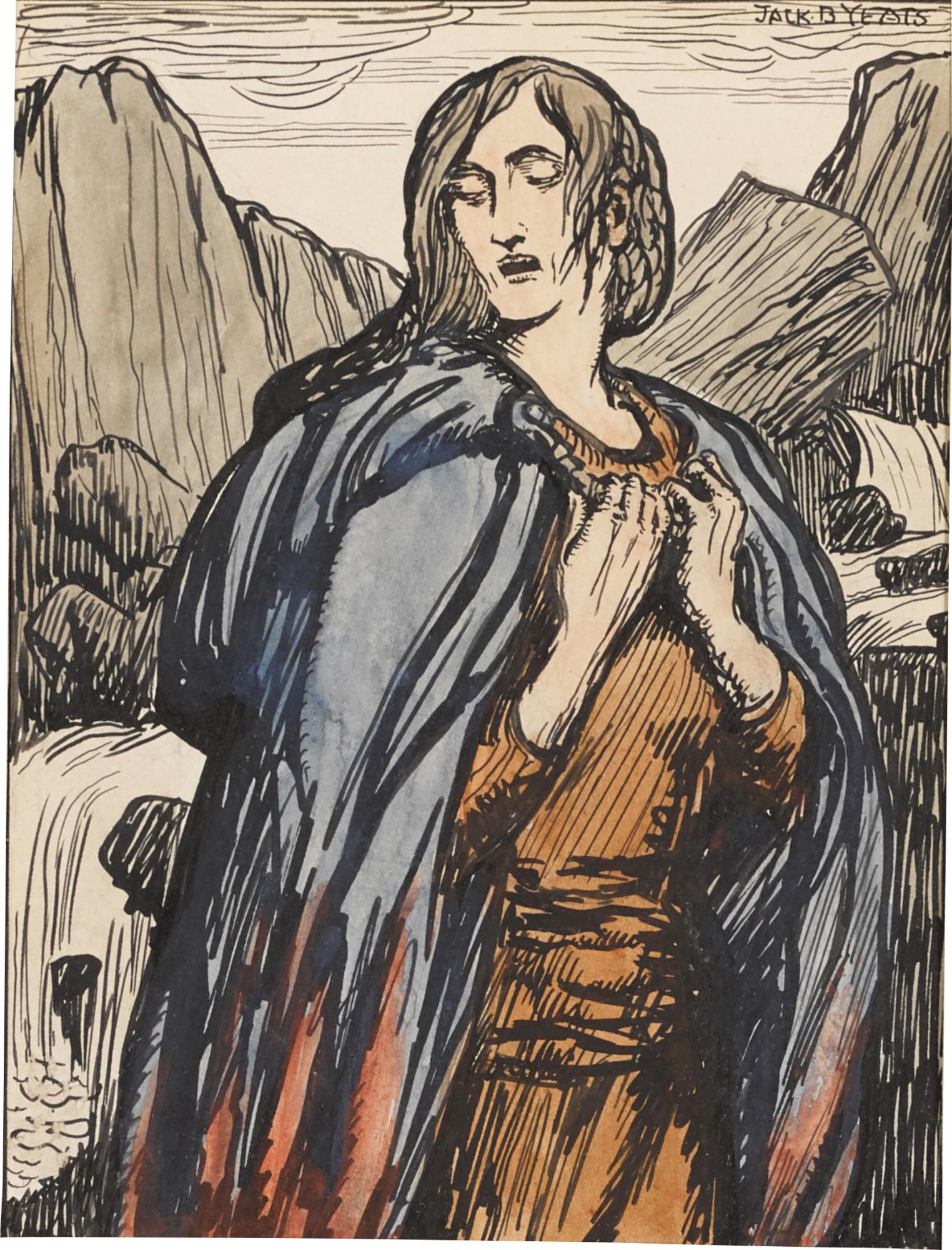 Jack B. Yeats, R.H.A. - Illustration to \'Granuaile\'