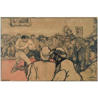 Jack B. Yeats, R.H.A. - The Wrestling Match
