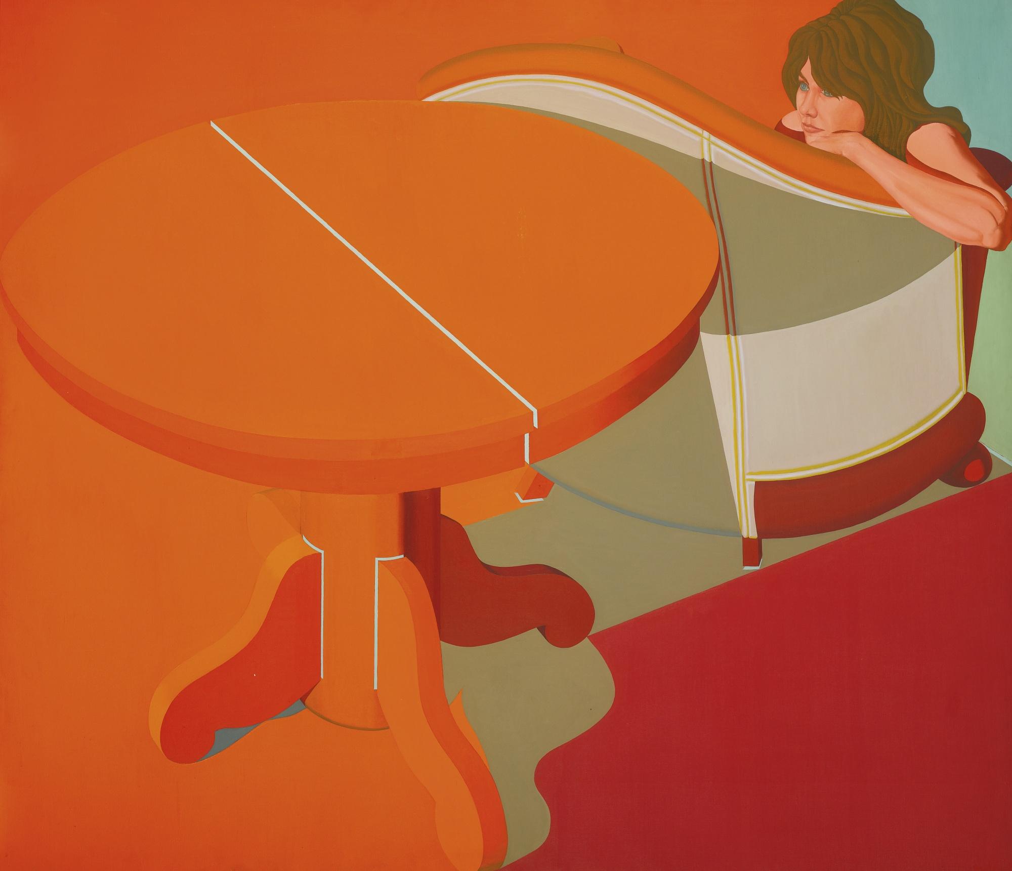 Jack Beal - Sondra And Table, No. 1