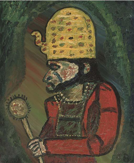 Jack Bilbo - Pharoah (Hommage a Roualt)