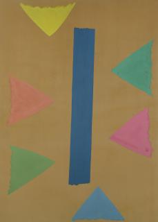 Jack Bush - Blue Bar