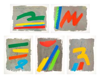 Jack Bush - Loop Series