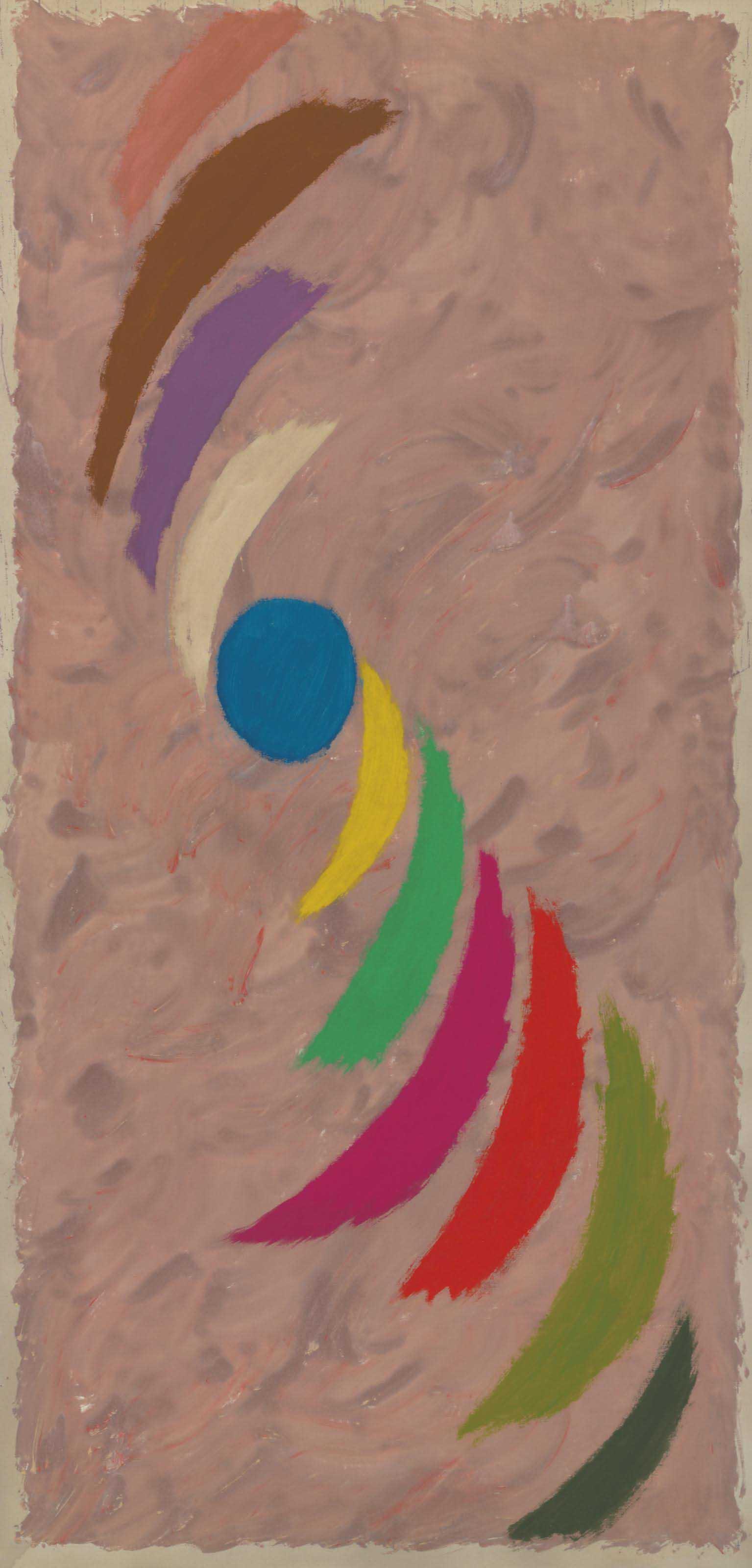 Jack Bush - Spin-Off Blue