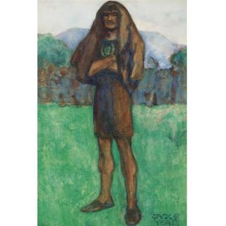 Jack Butler Yeats R.H.A. - A Champion (A Cross-Country Champion)