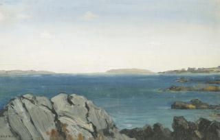 Jack Butler Yeats, R.H.A. - Deer Island, Roundstone