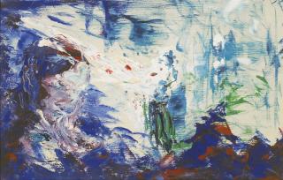 Jack Butler Yeats, R.H.A. - Man Hearing An Old Song