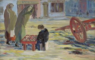 Jack Butler Yeats, R.H.A. - The Little Merchant