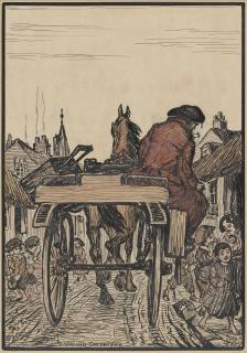 Jack Butler Yeats, R.H.A. - The Old Car Driver