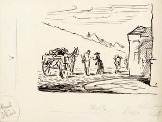 Jack Butler Yeats - Illustration for Sailing, sailing, swiftly