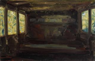 Jack Butler Yeats - The Train through the Wood