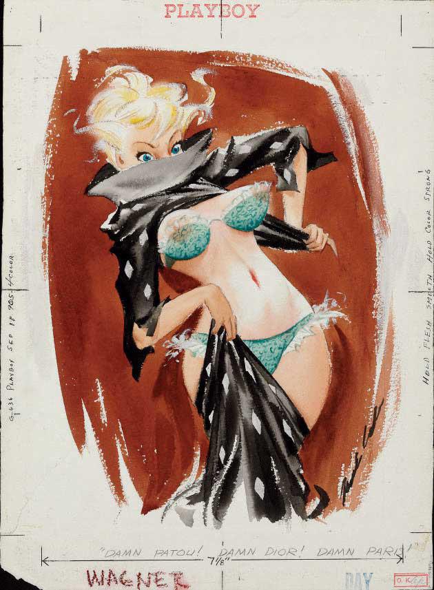 Jack Cole - Damn Patou! Damn Dior! Damn Paris!, September 1955, P. 26