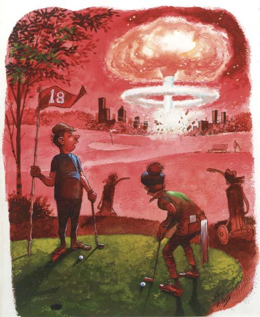 Jack Davis - Go ahead and putt, it\'ll be a few minutes before the shock wave reaches us