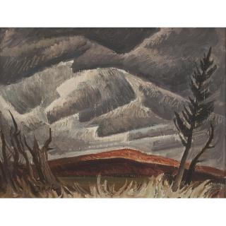 Jack Hamilton Bush - Landscape In Grey