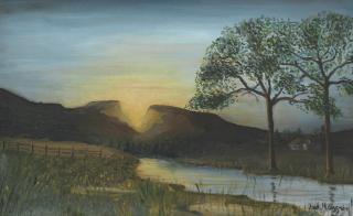 Jack Hoggan - Sunset on the Munros