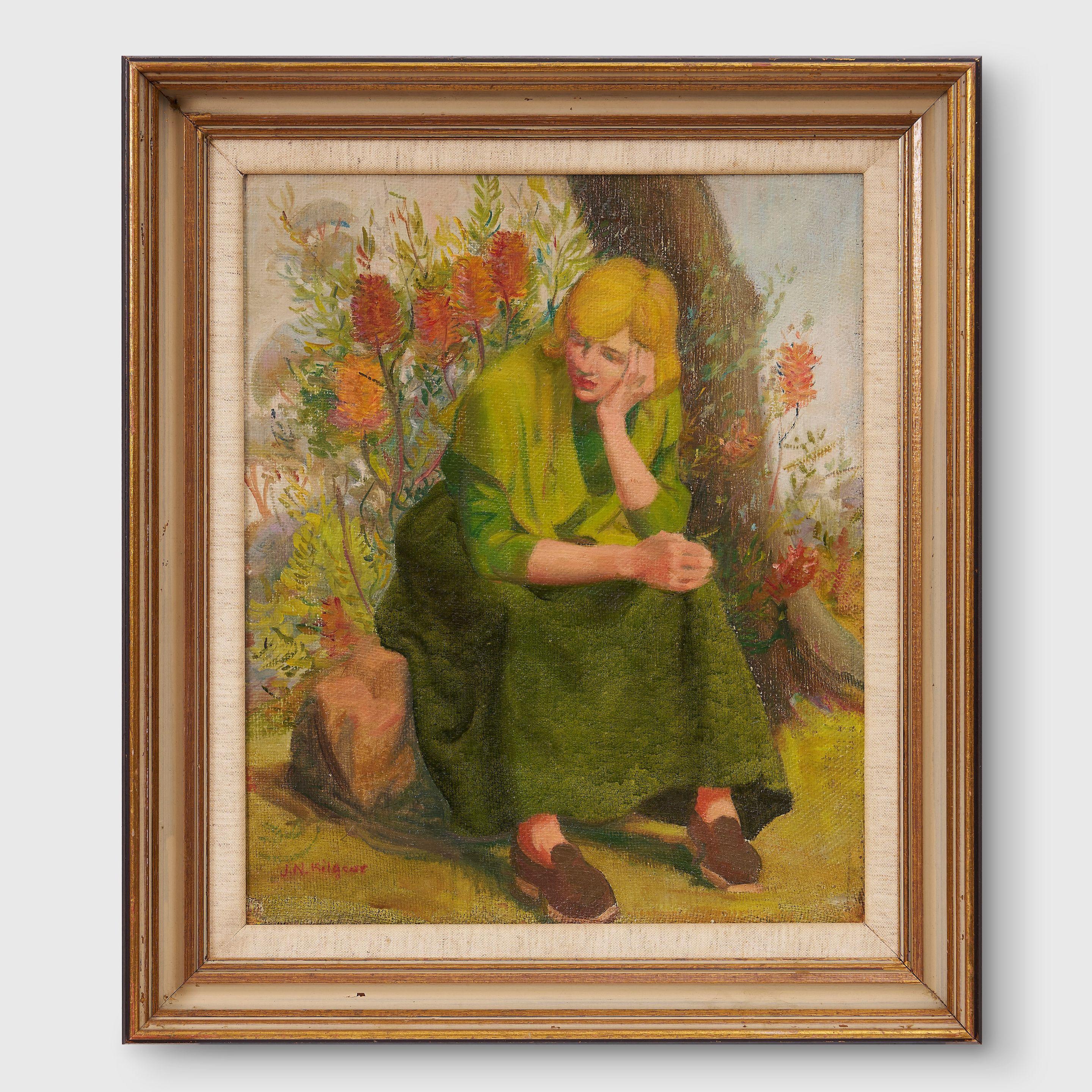 Jack Kilgour - Bottlebrush Girl, 1963