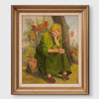 Jack Kilgour - Bottlebrush Girl, 1963