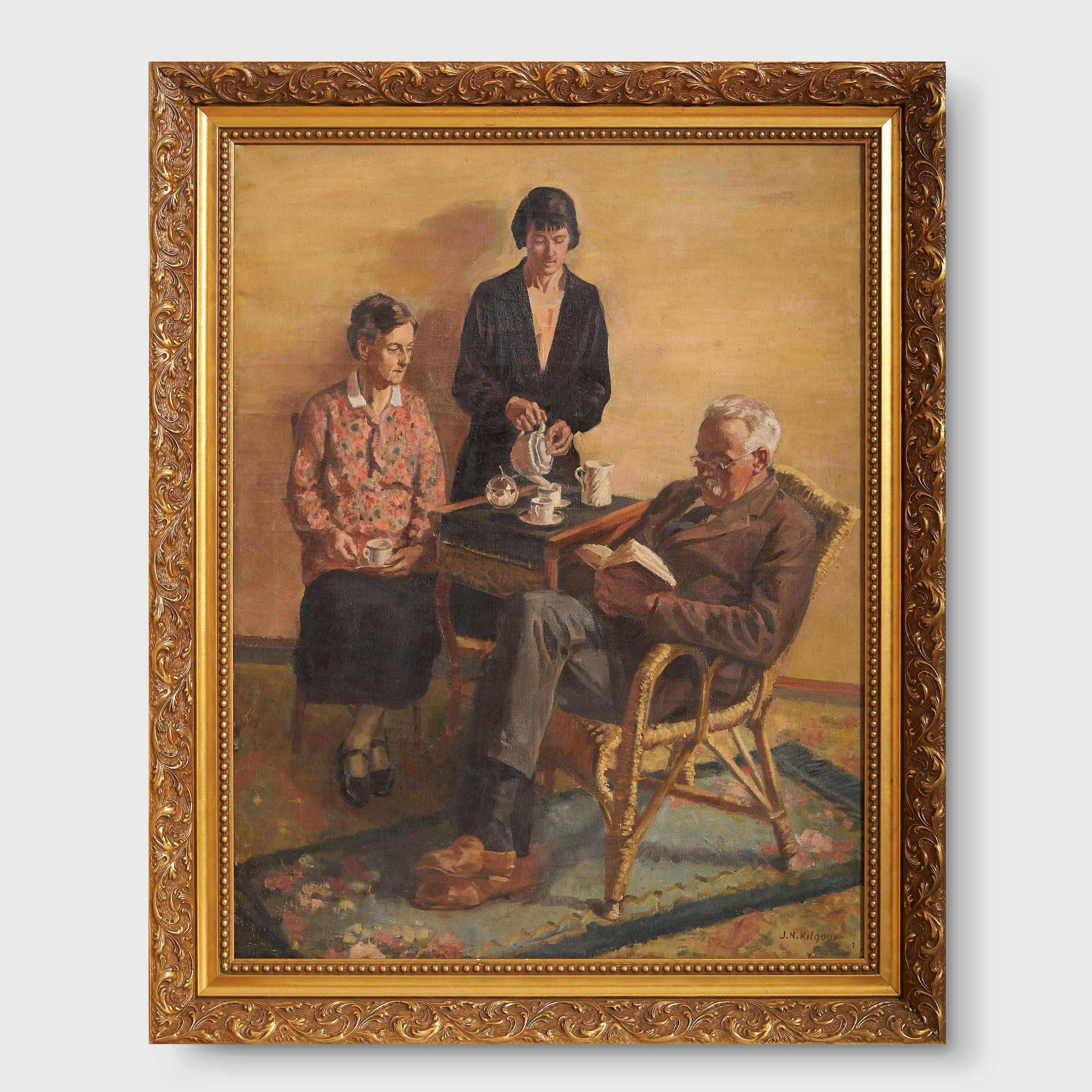 Jack Kilgour - Family Group, 1929