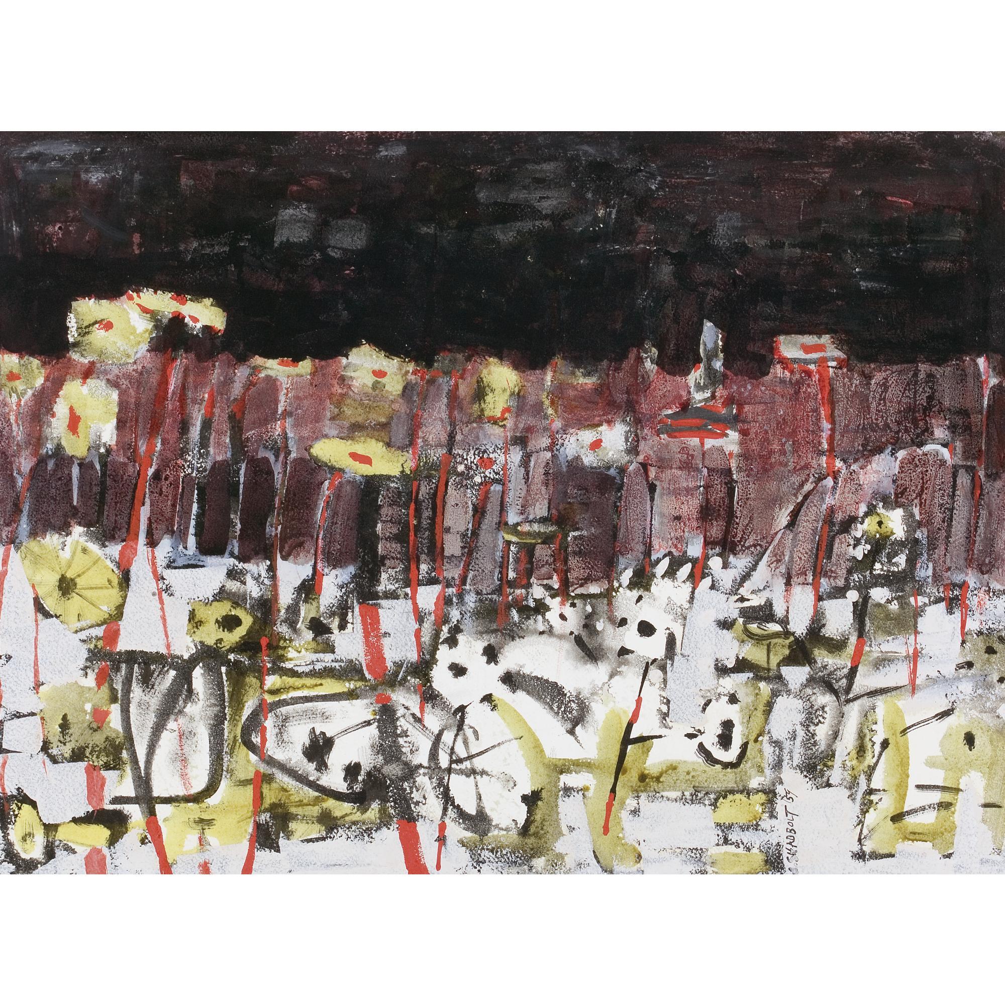 Jack Leonard Shadbolt - Winter Fields