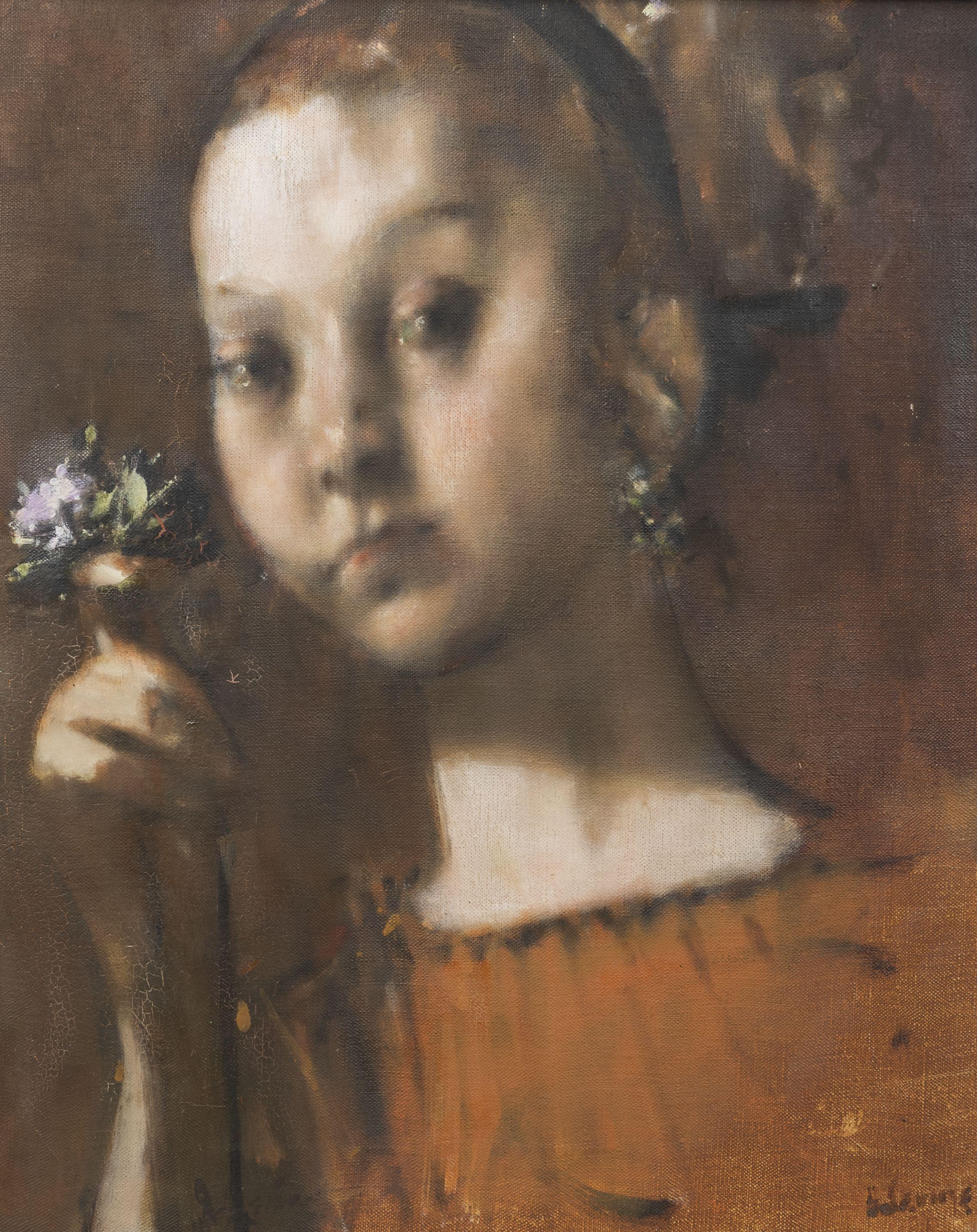 Jack Levine - Girl in Orange