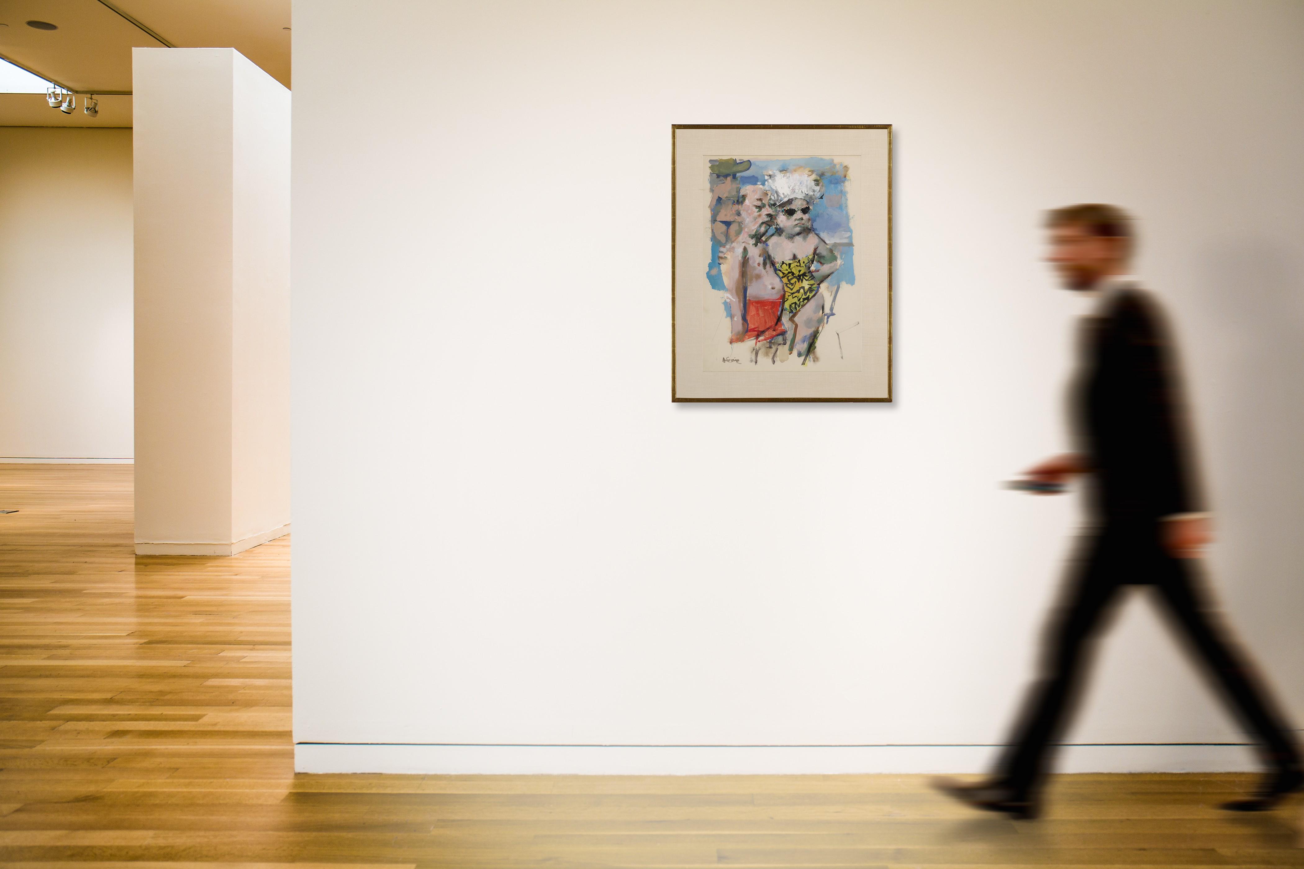 Jack Levine - Study For Man With a Cigar