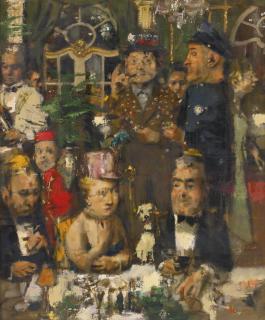 Jack Levine - The Banquet