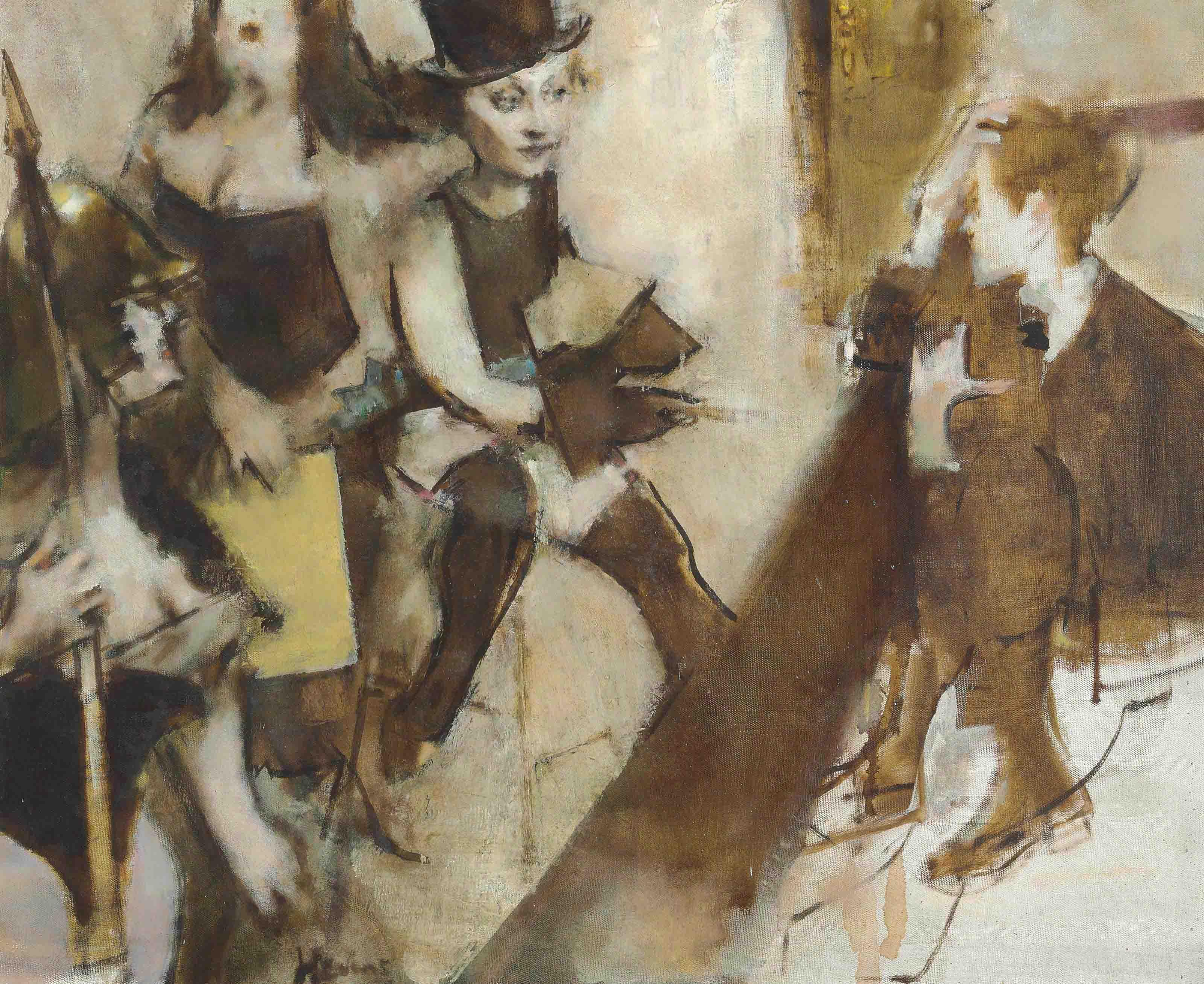 Jack Levine - The Judgment of Paris V