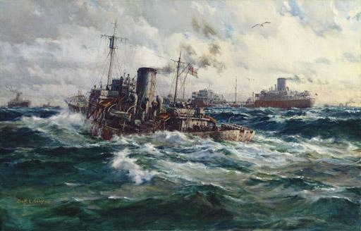 Jack Lorimer Gray - North Atlantic convoy, the escort