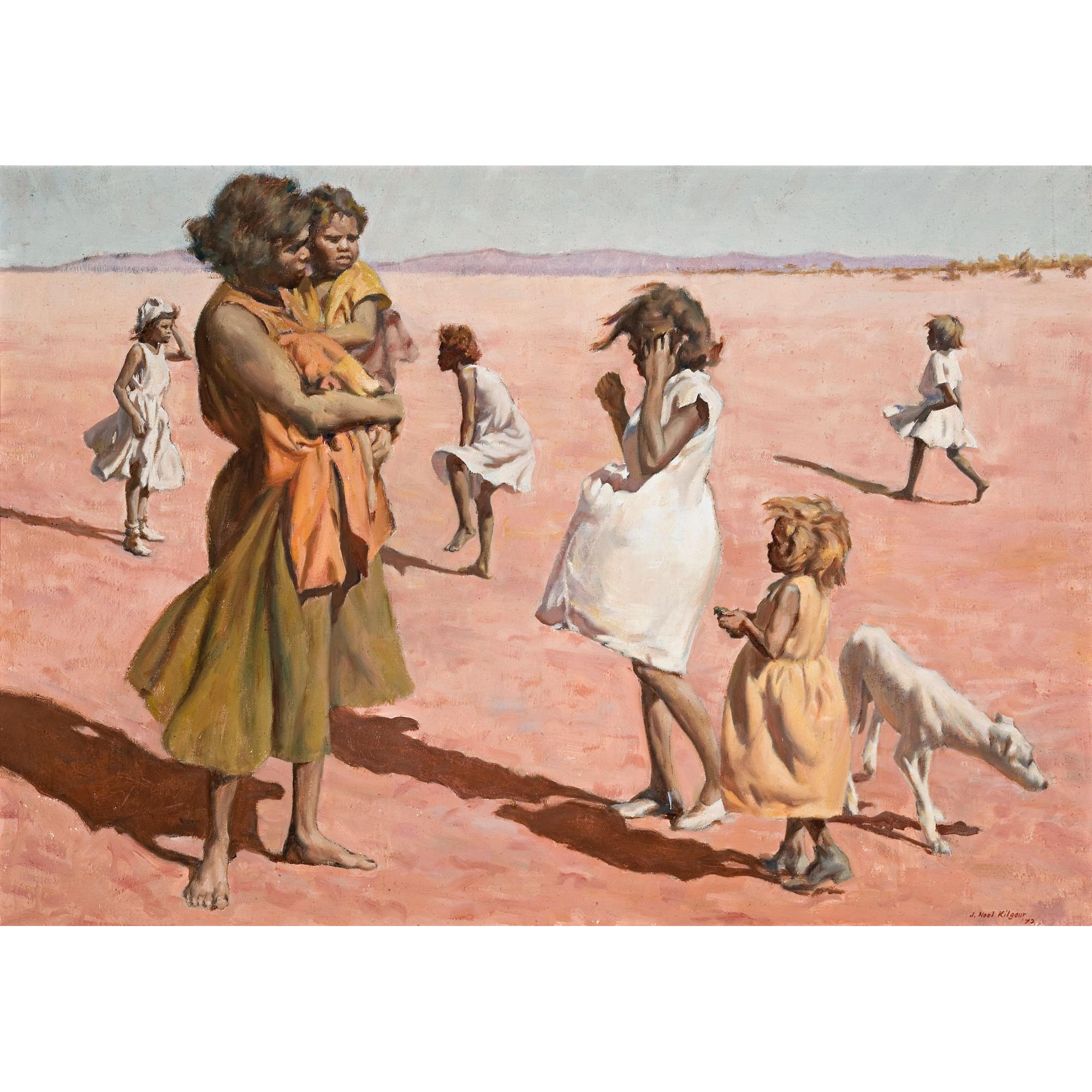 Jack Noel Kilgour - Australian The Desert Wind