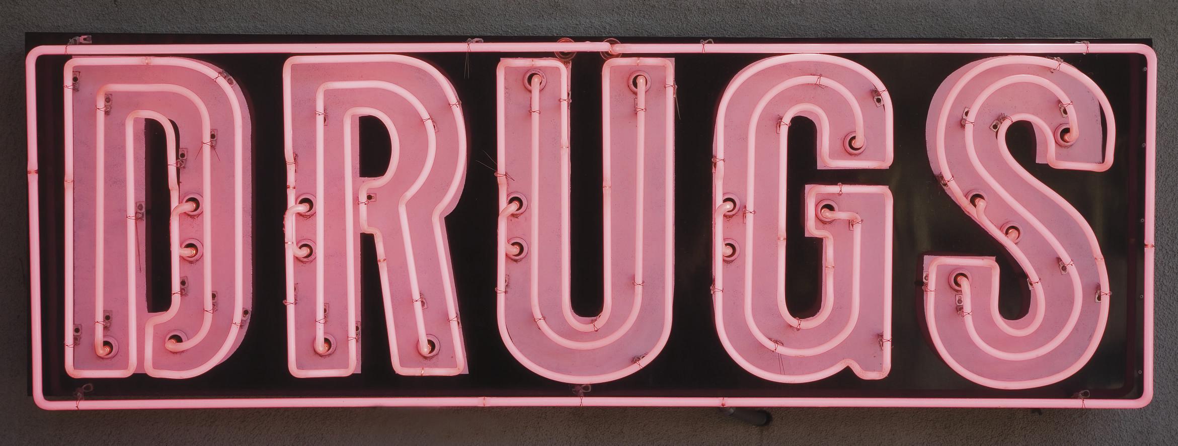 Drugs by Jack Pierson Art.Salon