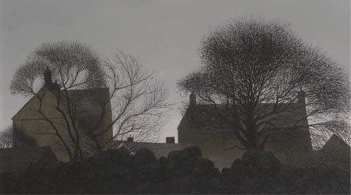 Jack Simcock - Cottage And Treescape