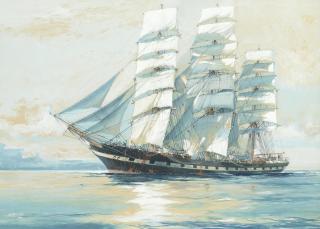 Jack Spurling - The clipper ship Euphrosyne