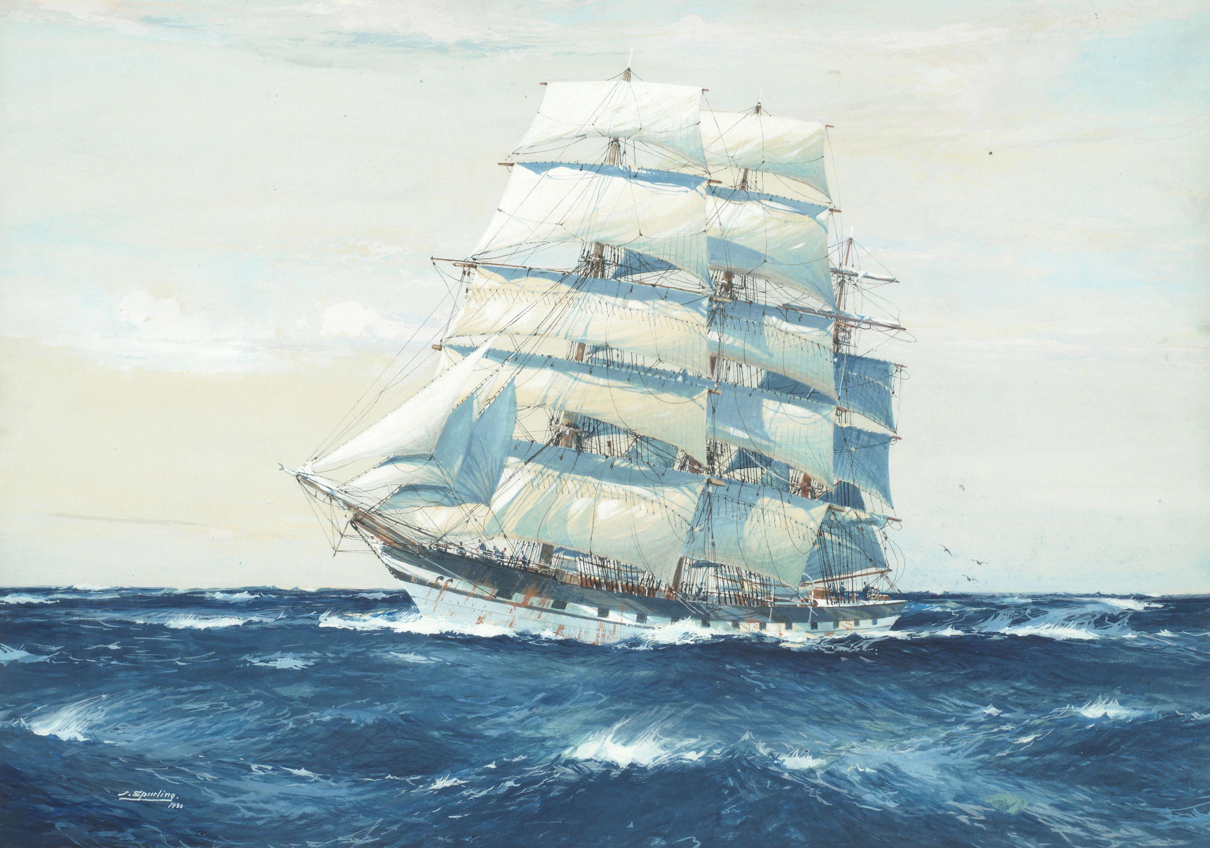 Jack Spurling - The full-rigger Slieve Roe