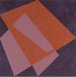 Jack Tworkov - Indian Red Series no. 6