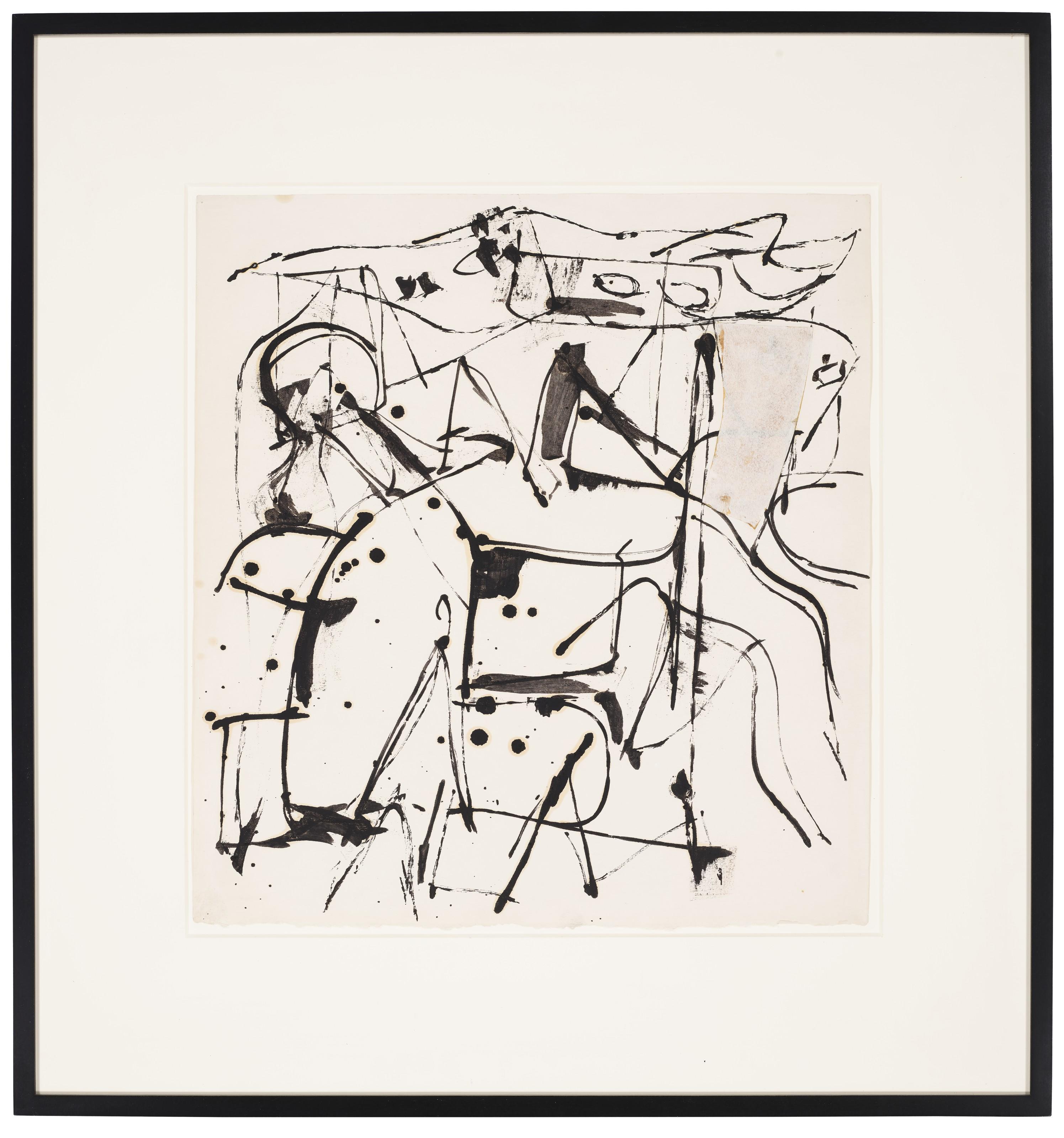 Jack Tworkov - Untitled (Seated Figure)