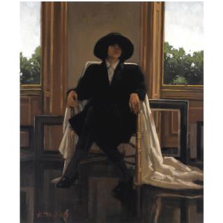 Jack Vettriano, O.B.E. - Model In Black