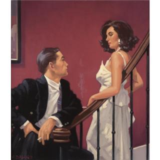 Jack Vettriano, O.B.E. - Study For Shades Of Scarlet