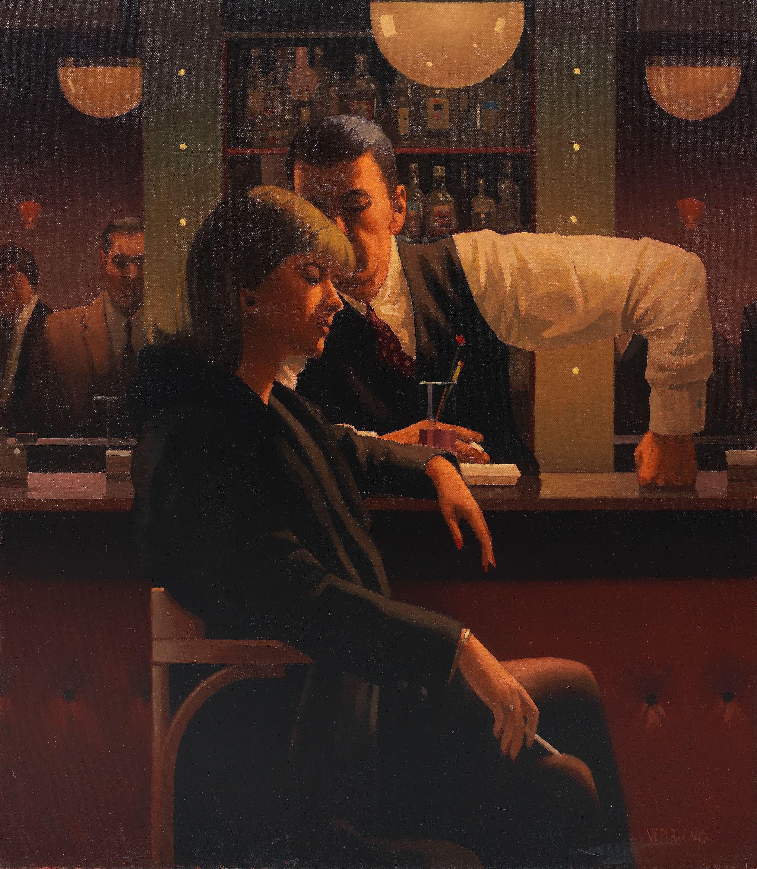 Jack Vettriano OBE Hon LLD - Cocktails and Broken Hearts