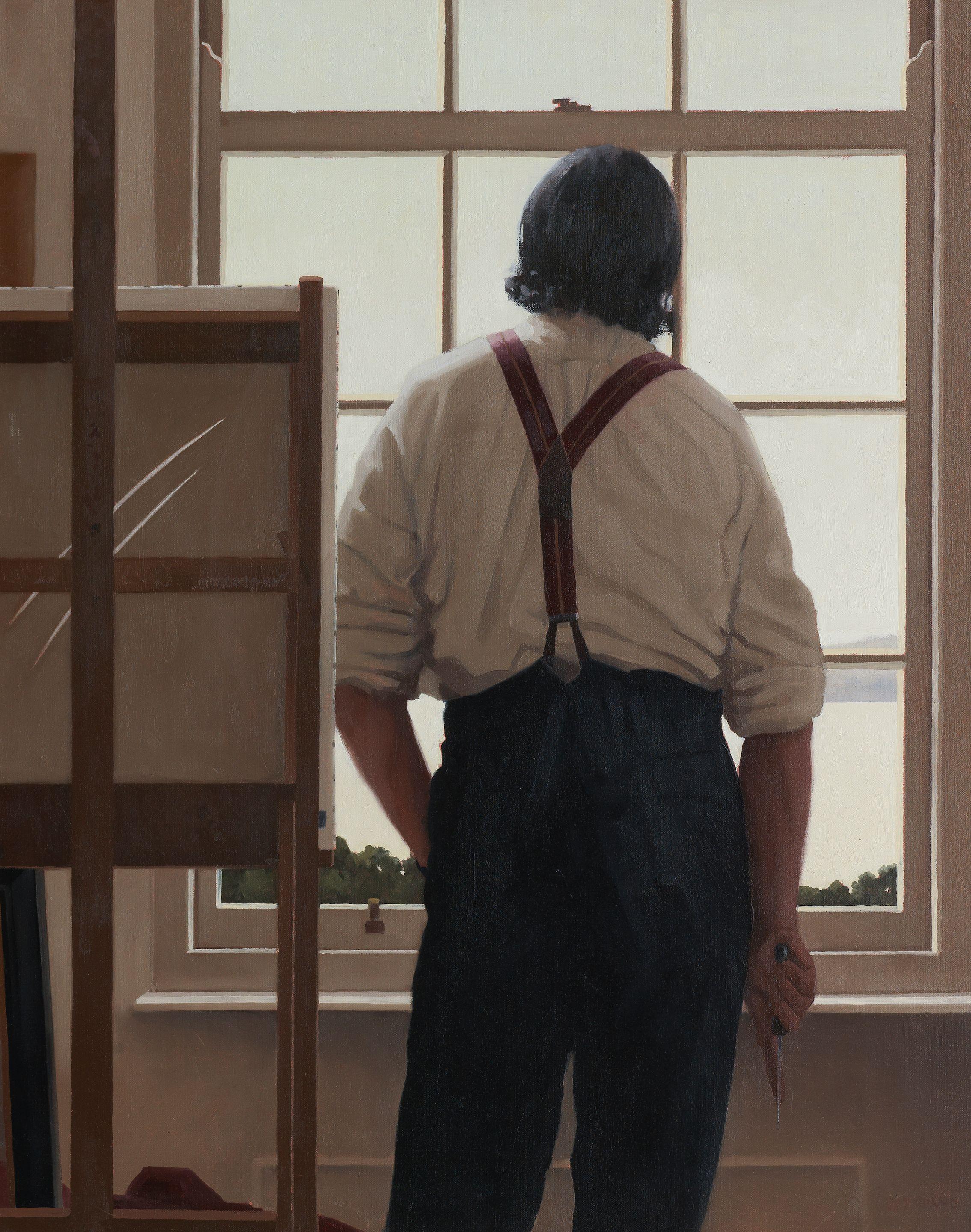 Jack Vettriano OBE Hon LLD - Homage to Fontana?