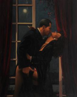 Jack Vettriano OBE Hon LLD - Night Geometry