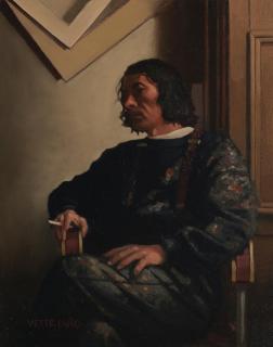 Jack Vettriano OBE Hon LLD - Self portrait