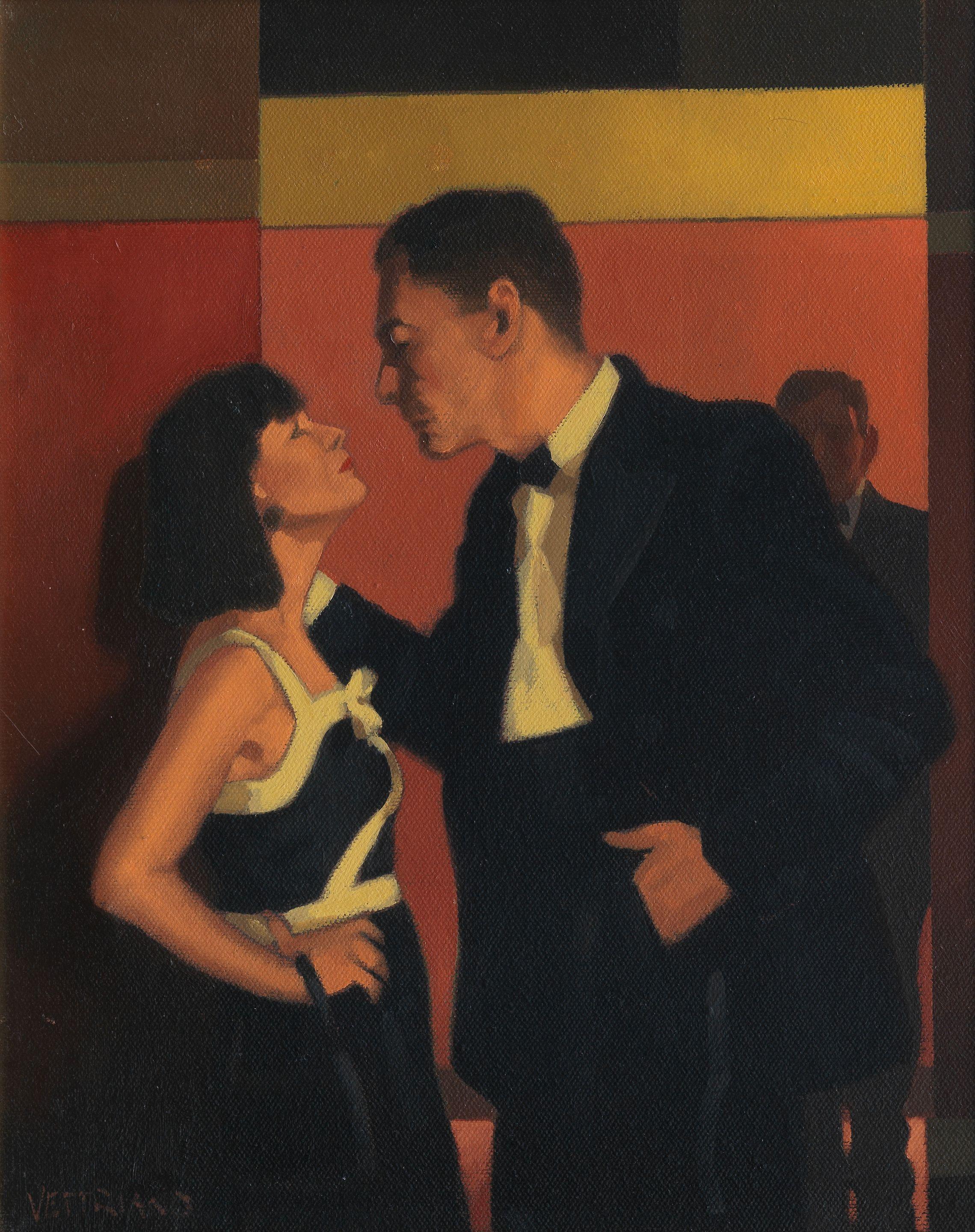 Jack Vettriano OBE Hon LLD - The Awful Truth (Study)