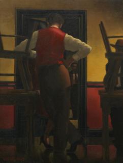 Jack Vettriano OBE Hon LLD - The Waiter and The Wife