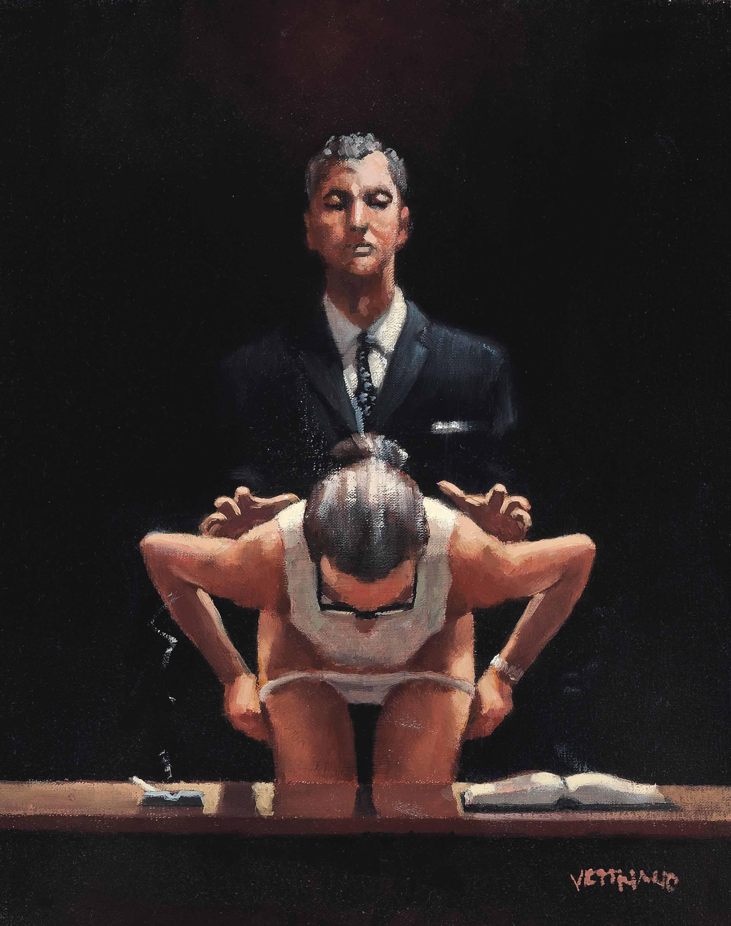 Jack Vettriano - A Sinister Turn of Emotion I