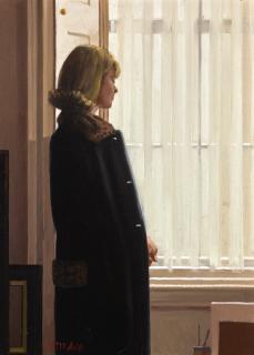 Jack Vettriano - Portrait In Silver And Black