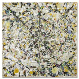 Jack Whitten - Crystal Palace: For Jeanne Siegel